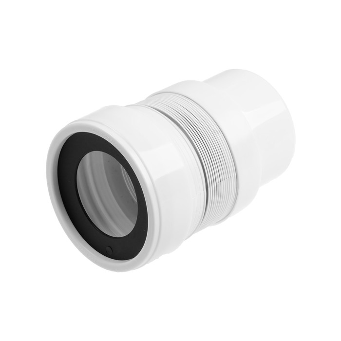 Гофра для унитаза «АНИ Пласт» K821, гибкий, с выпуском, 110 мм