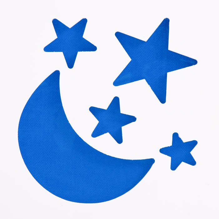 Ночник «Звездный» LED от батареек 3хААА USB синий 15×15×15 см RISALUX