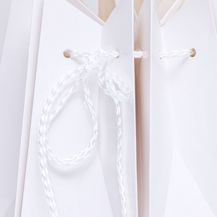 Аквабокс, упаковка, 20×20 см, Белый