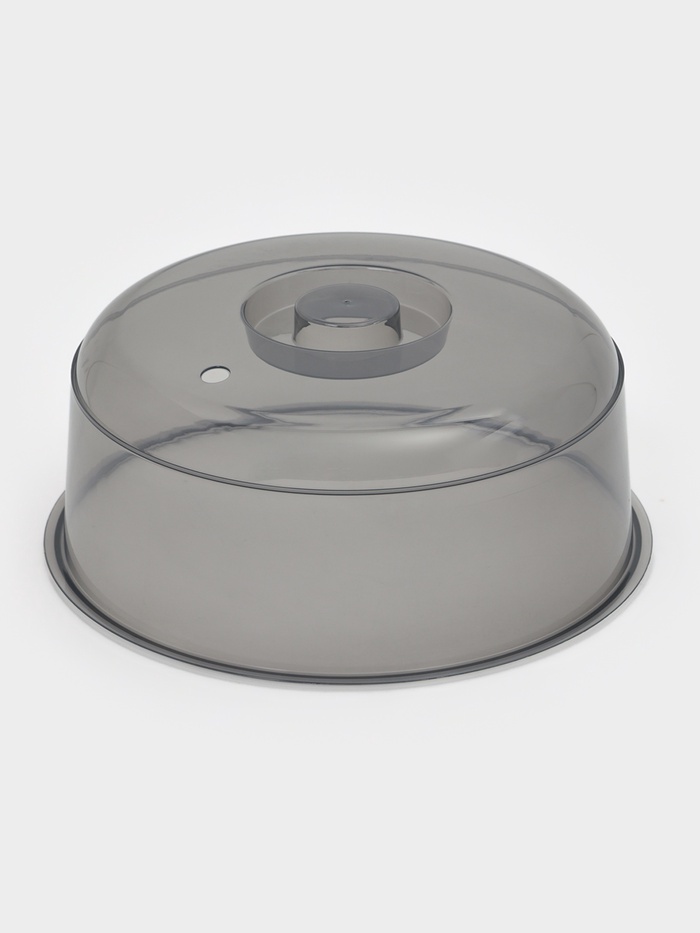 Крышка для СВЧ-печи IDEA, d=24.5 см, пластик, серая