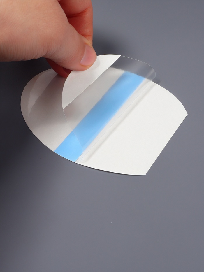 Пластырь для ног, набор - 5 шт., на клеевой основе, прозрачный