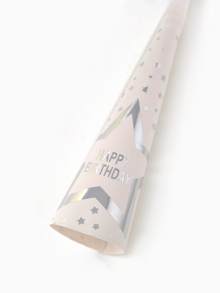 Дудка-гудок «Happy birthday», 6 шт.