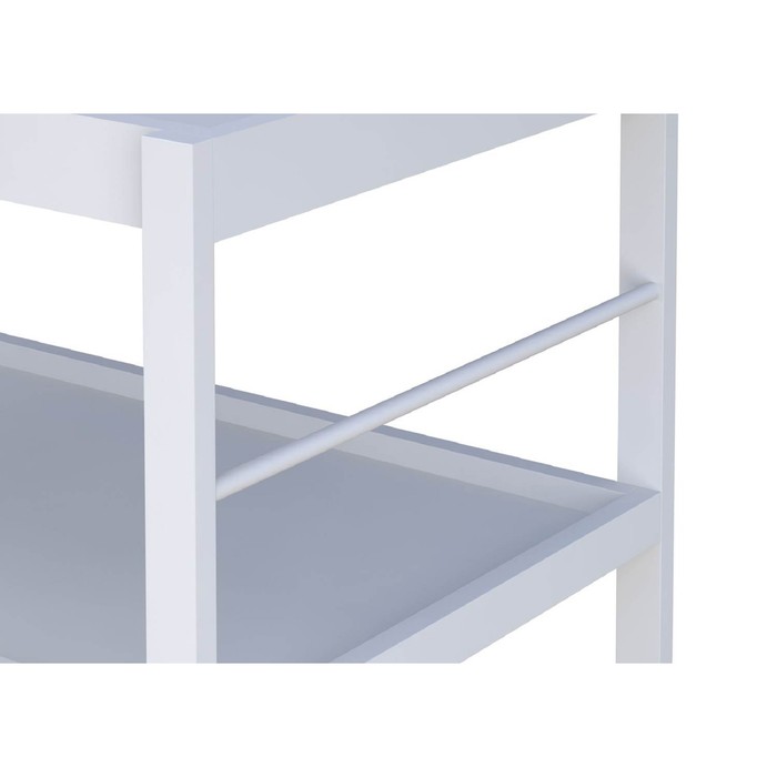 Пеленальный столик Polini kids Simple 1080, 84×58×92.5 см, белый