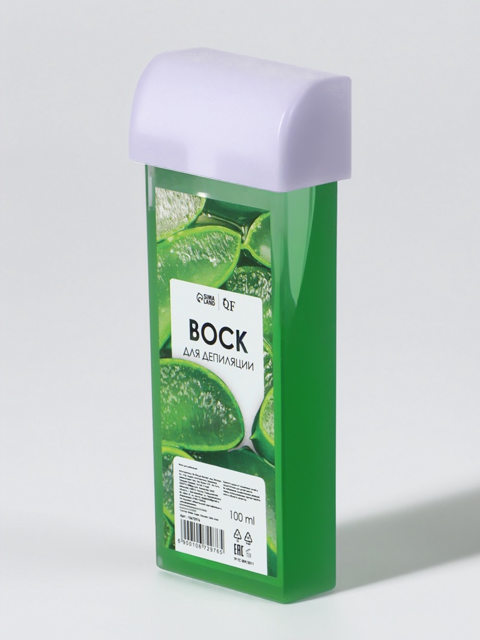 Воск для депиляции «Алоэ вера», в картридже, 100 мл