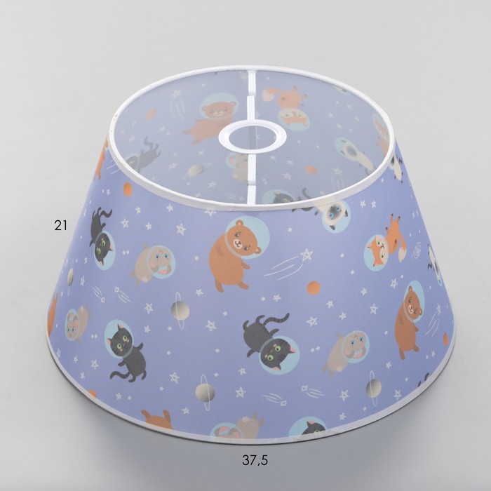 Абажур для лампы, торшера BayerLux «Космос», Е27, 38×38×21 см