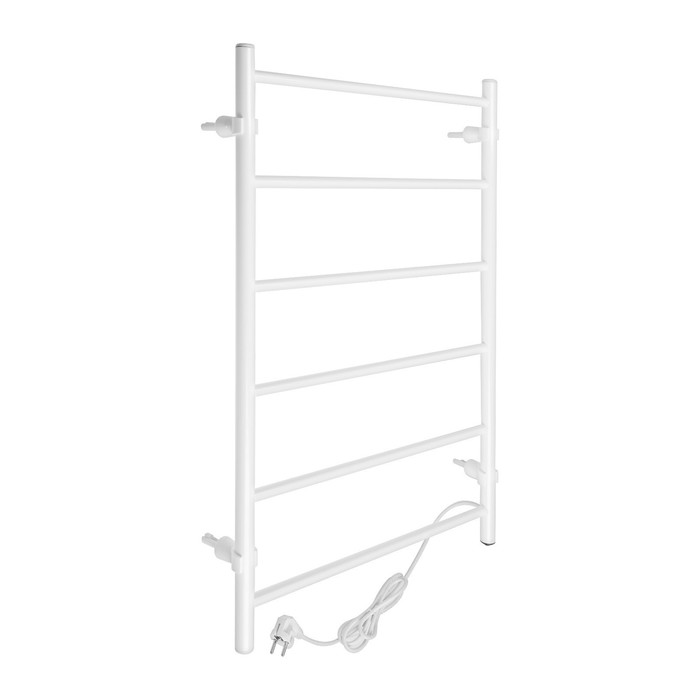 Полотенцесушитель электрический ZEIN PE-04, «Классика», 500×800 мм, 6 перекладин, белый
