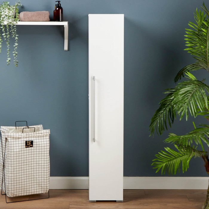 Шкаф– пенал для ванной комнаты «Пронто», 270×330×1500 мм, белый