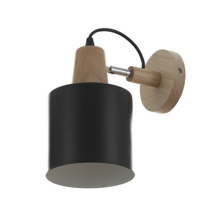 Спот «Бруни» Е27 40 Вт черный 13×25×24 см