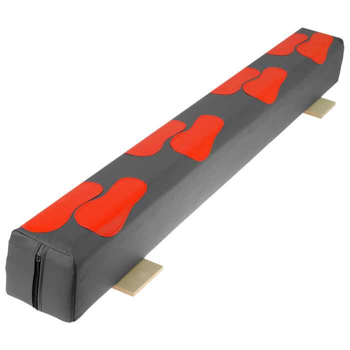 Бревно гимнастическое мягкое «Следы», 1.5 м, цвета МИКС