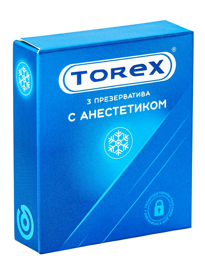 Презервативы «Torex» Продлевающие, 3 шт.