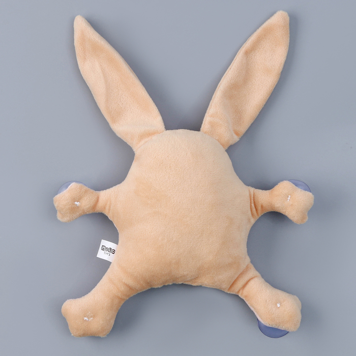 Игрушка для автомобиля «За рулем девушка», заяц, на присосках