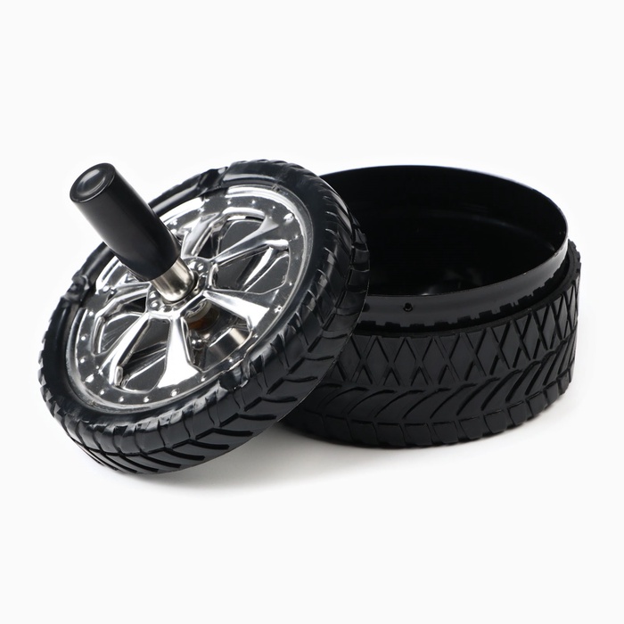 Пепельница бездымная «Авто», для сигарет и стиков, 9.5×9.5 см