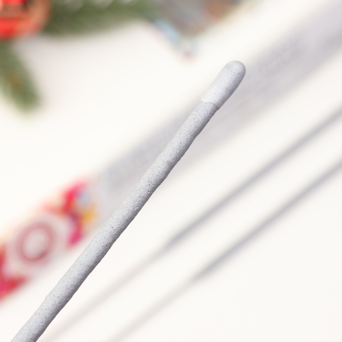 Бенгальские огни «Белый снег», 3 шт., 30 см, горение 50 сек.