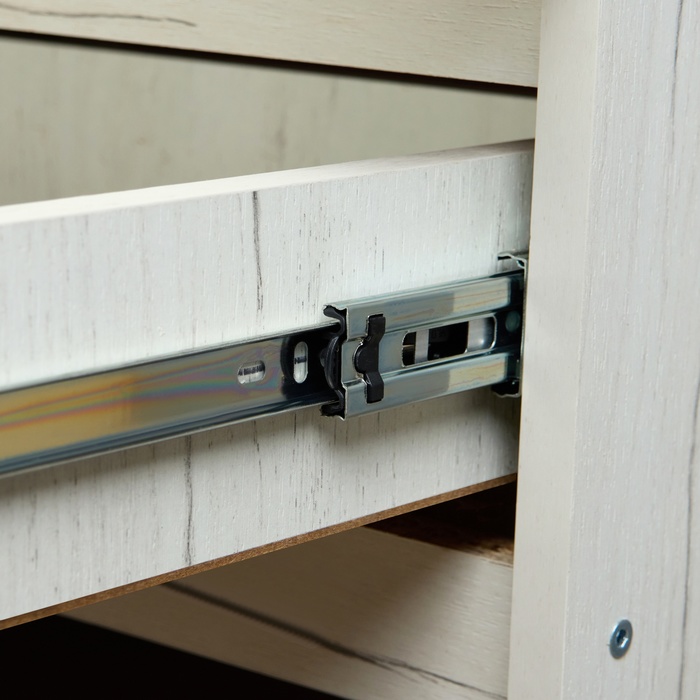 Шкаф напольный «Зара», 1 ящик, 1 створка, 600×600×850 мм, цвет крафт белый