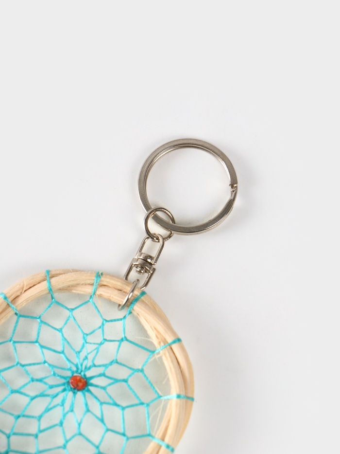 Брелок «Ловец снов», 17 см, голубой