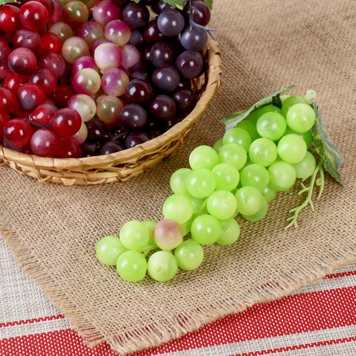 Муляж «Виноград круглый», h=17 см, МИКС