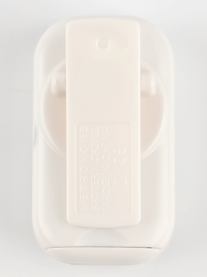 Метроном для настройки музыкальных инструментов, универсальный, с аккумулятором, белый