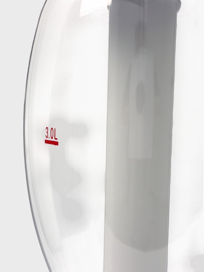 Башня пивная Monlin, колба 3 л, ёмкость для льда, подсветка, пластик, синяя