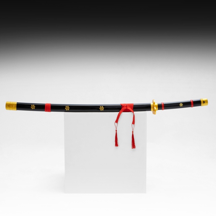 Макет оружия «Сувенирная катана. Зоро», 101 см, клинок 73 см×7 мм, деревянная