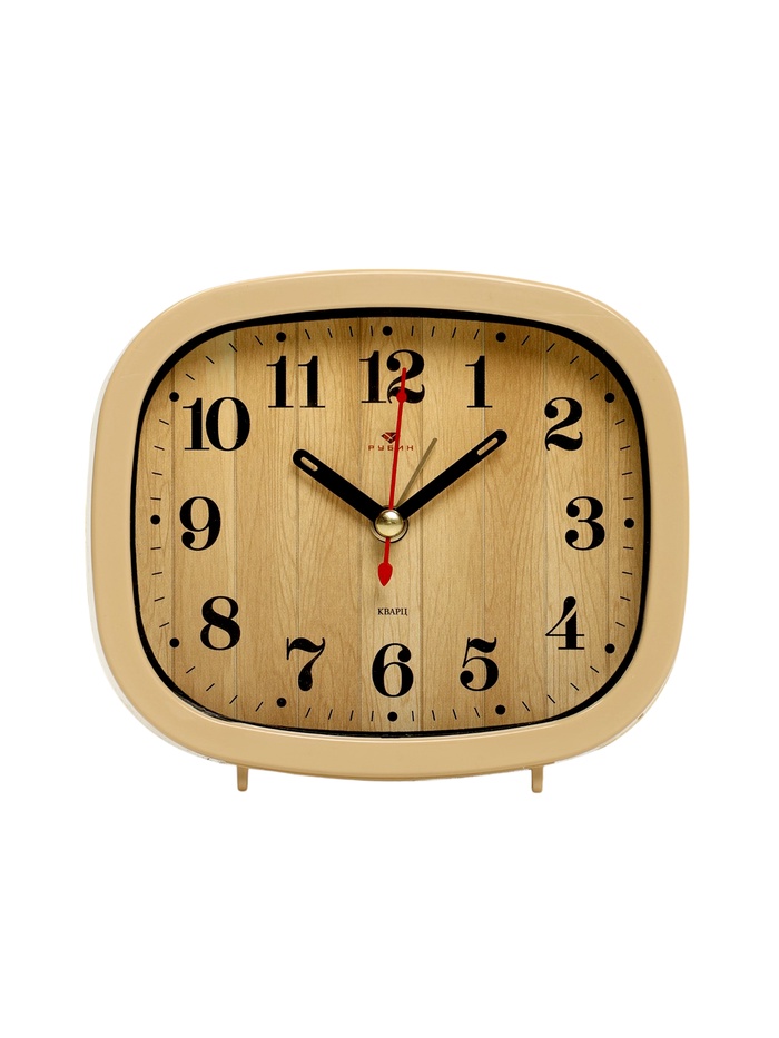 Будильник-часы настольные «Дерево», 12.5×10.5 см, от батарейки АА