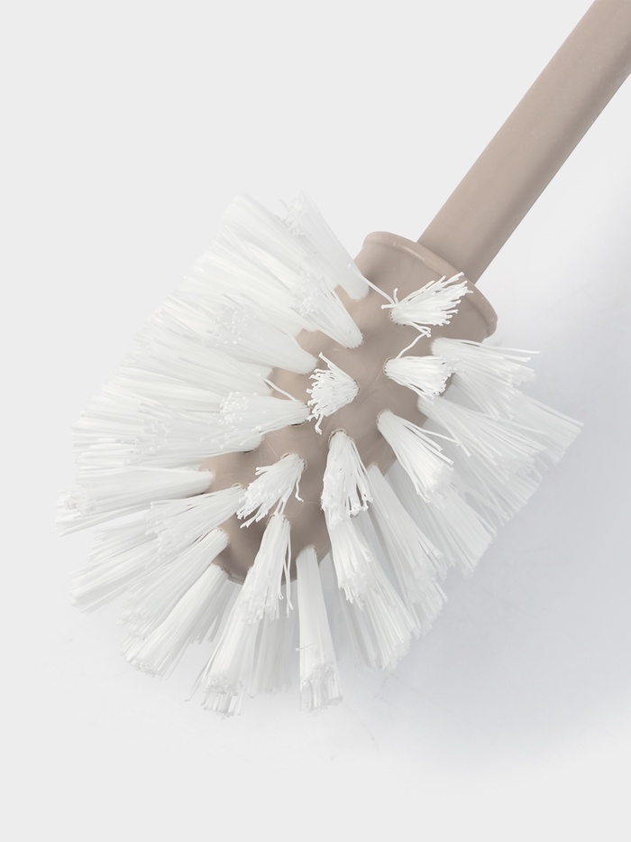 Ёршик для унитаза Idiland Rambai, d=7 см, h=36 см, бежевый