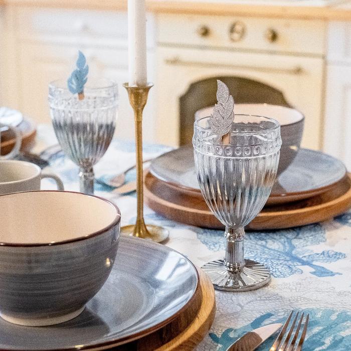 Набор декоративных прищепок «Перышко», 4 шт., фетр/дерево