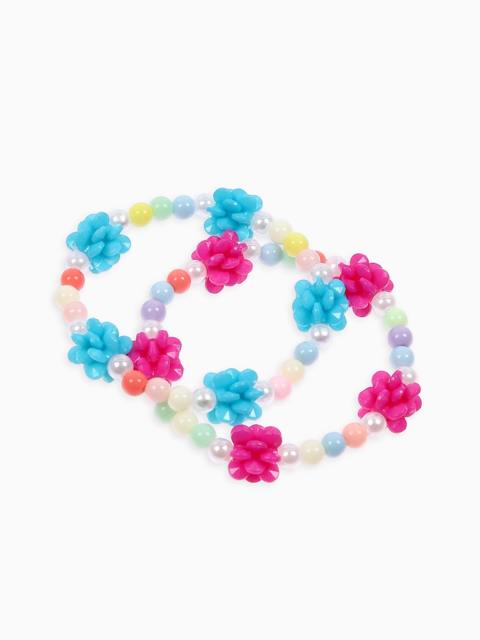 Браслет детский «Выбражулька. Пионы», d=6 см, МИКС