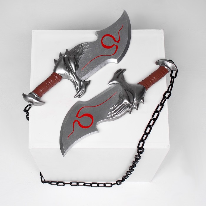 Макет оружия «Сувенирные клинки хаоса», подарочный набор 2 шт., 43 см, пенополистирол