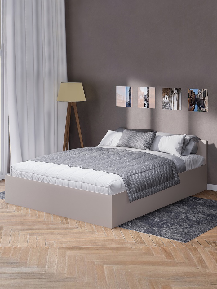 Кровать двуспальная «Лора», 1600×2000 мм, цвет кашемир