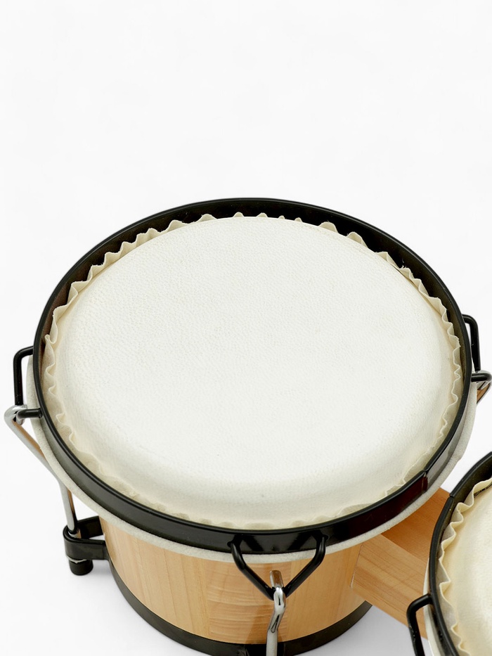 Барабан Бонго Music Life 6×7 дюймов, бежевый
