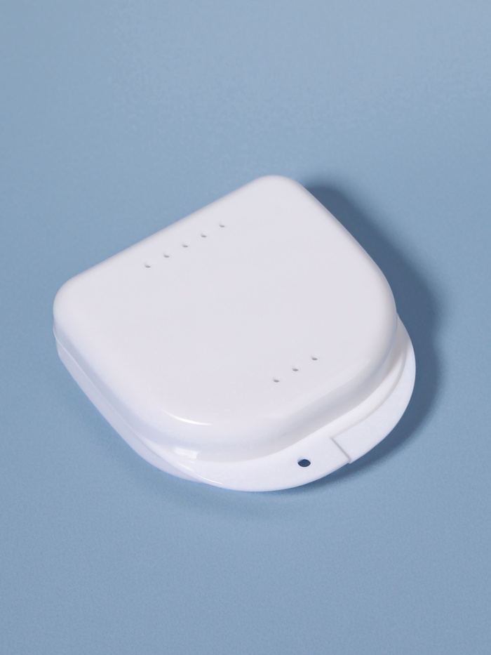 Контейнер для протезов, стоматологический, 8.5×8×2.7 см, МИКС