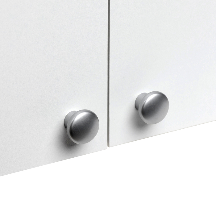 Шкаф навесной для ванной комнаты «Клик Мебель. Пронто», 2 полки, 600×240×800 мм, цвет белый