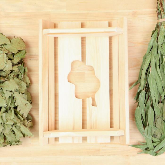 Абажур для бани и сауны «Дубок», деревянный, настенный, «Добропаровъ»