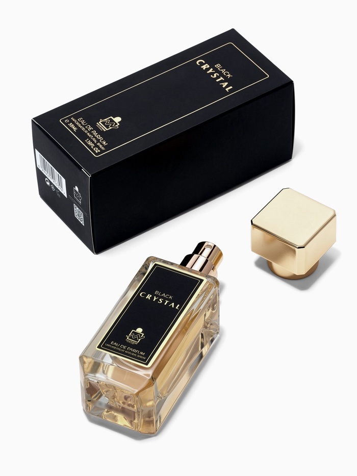 Парфюмерная вода женская Milestone BLACK CRYSTAL, 35 мл (по мотивам Versace Crystal Noir)