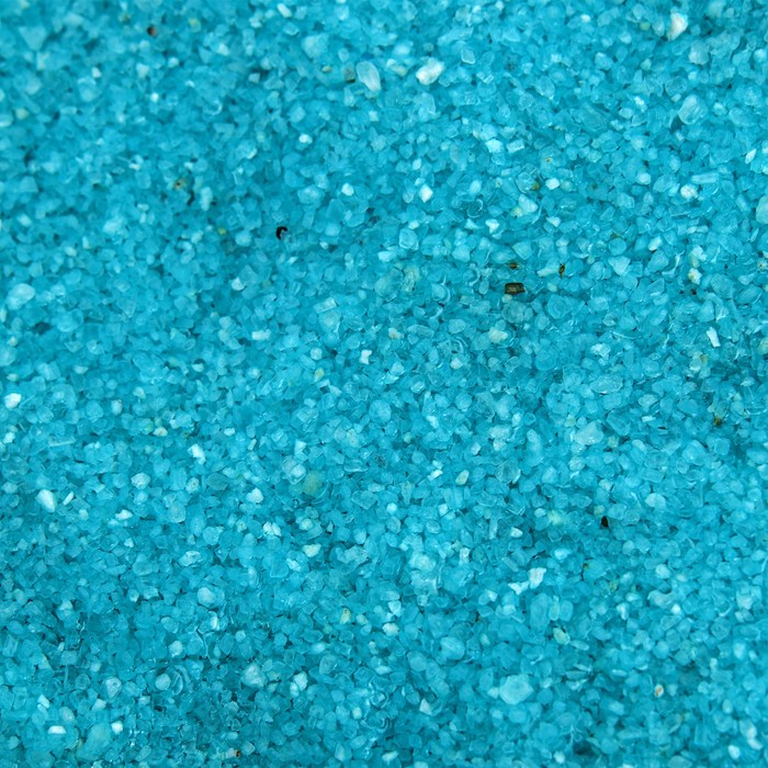 Песок кварцевый (0.8-1.5 мм) бирюза, 800 г