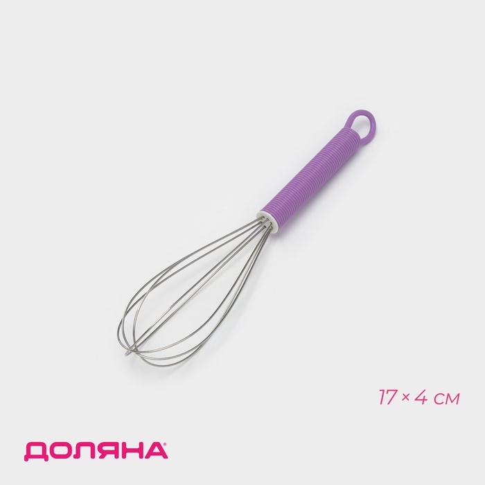 Венчик для взбивания Доляна «Экспресс», 17×4 см, МИКС