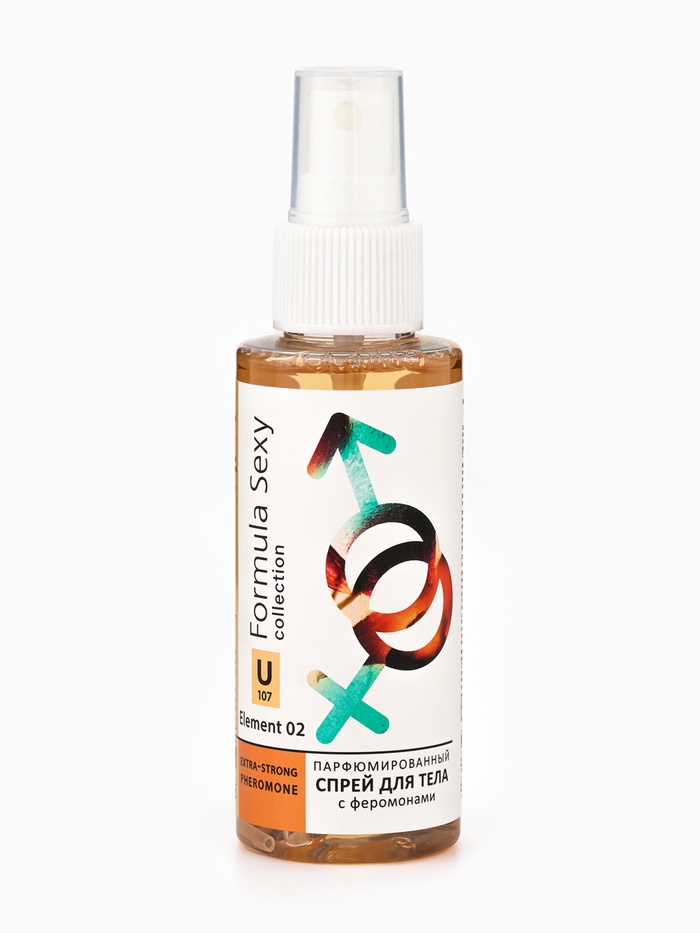 Мист парфюмированный спрей с феромонами для тела Formula Sexy Element 02 U107, 100 мл (по мотивам Molecules Escentric 02 (Escentric Molecules)