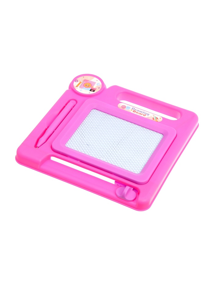 Доска магнитная «Учимся писать», цвет розовый