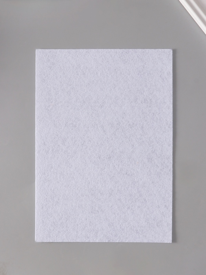 Фетр жесткий 1 мм, «Белоснежный», набор 10 листов, формат А4