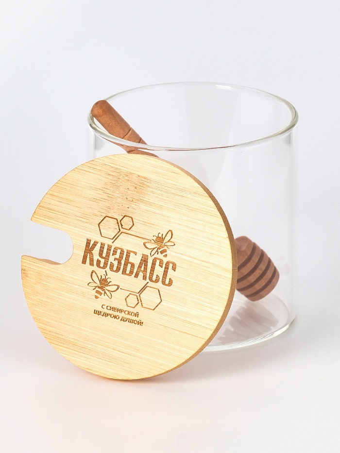 Банка для мёда «Кузбасс», 310 мл