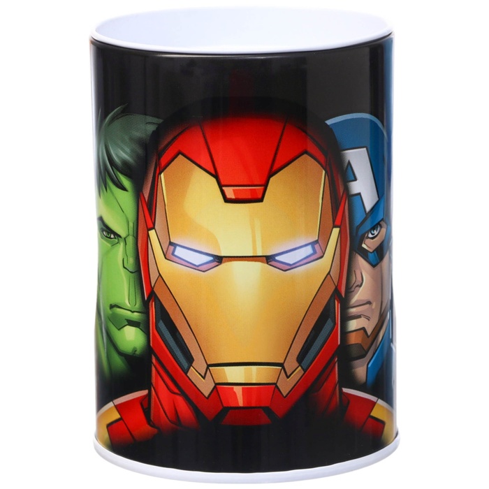 Копилка «Мстители», 7.5×7.5×10.5 см