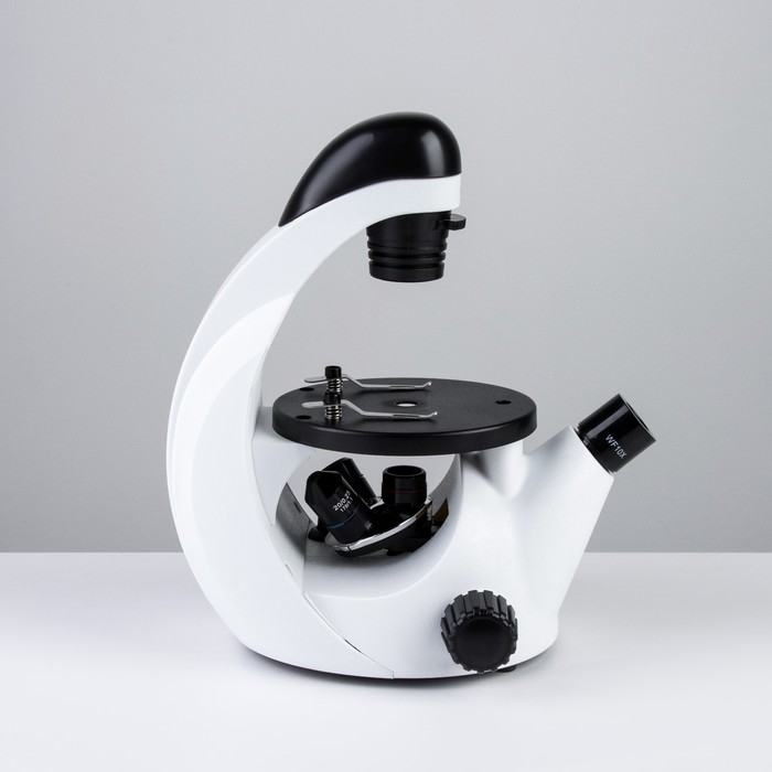 Микроскоп лабораторный, кратность увеличения 80–400х, с подсветкой