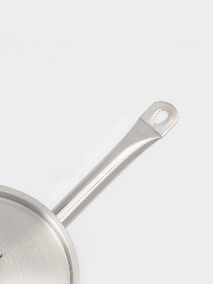 Ковш Hanna Knövell, 5.1 л, d=22, h=13.5 см, с крышкой, толщина стенки 0.8 мм, индукция, нержавеющая сталь