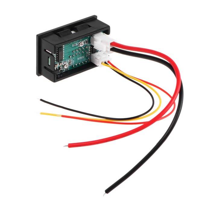 Автомобильный вольтметр, амперметр до 50 А, цифровой