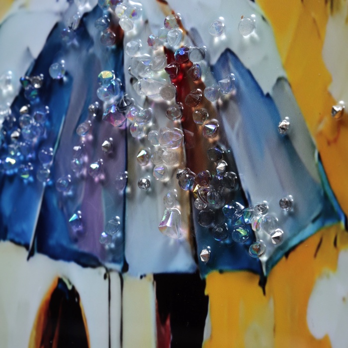 Картина акрил «Вечернее свидание», 60×39.5 см