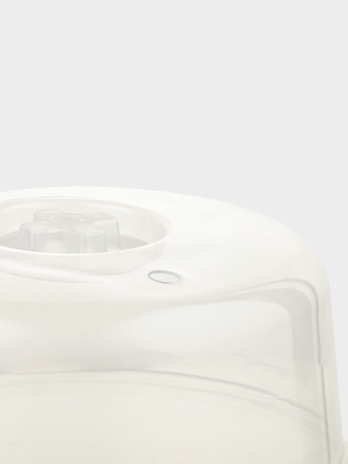 Крышка для СВЧ SparkPlast, d=25 см, h=10.5 см, прозрачная