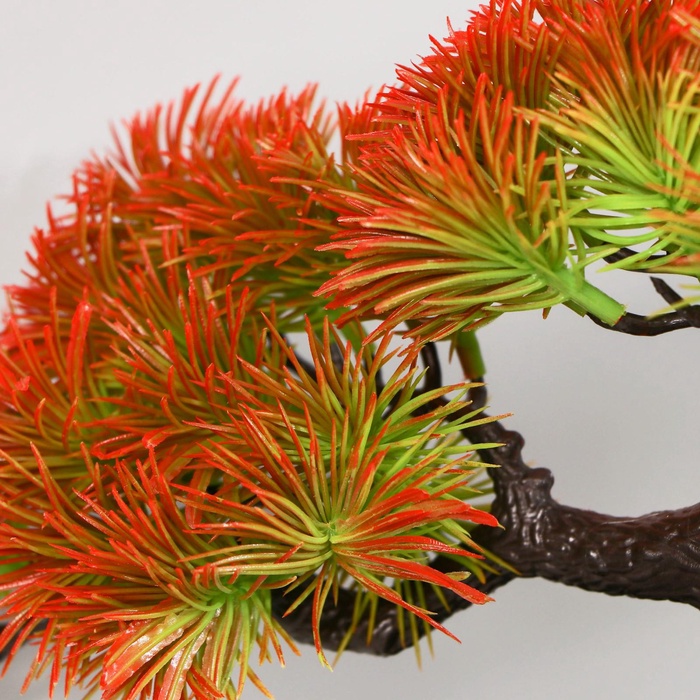 Бонсай искусственный в горшке «Дендроарт», 12×17 см, МИКС