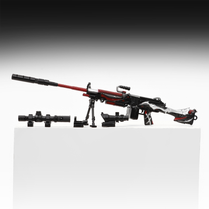 Макет оружия «Сувенирный пулемет. Red Dragon», 26 см