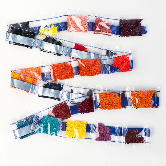 Алмазная вышивка полное заполнение «Гепард», на раме, 40×50 см