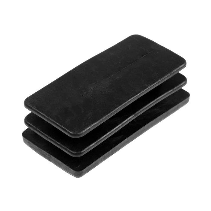 Заглушка ТУНДРА внутренняя 60×30 универсальная, черная